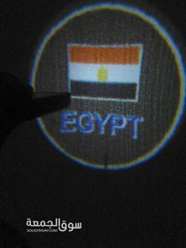 لأول مرة بمصر بروجكتر علم الدولة بالليزر - 3