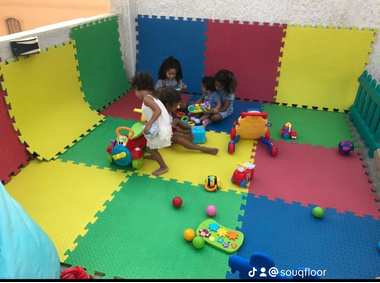 عرض خاص من المصنع! أرضيات فوم بيور EVA FOAM مثالية للحضانات، الجيمات، - 2