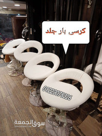 كراسي بار هيدروليك قطيفه او جلد - 3