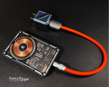 See Through Me" Magnetic Wireless Portable Power Bank - 12