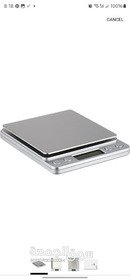 ميزان مطبخ رقمي محمول بشاشة LCD - 3000 × 0.1 جرام - 2