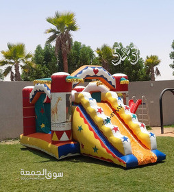 نطيطات الرياض نطيطات الرمال ملعب صابوني زحاليق مائيه وجافه الرياض - 5