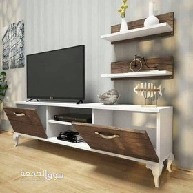 ميز بلازما  قياسين نوع خشب تركي كبس - 6