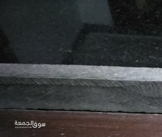 ترابيزة انتريه خشب زان ورخام اخضر مستورد - 2