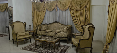 ستائر حرير ببلتكانة - 2