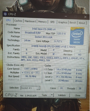 كمبيوتر HP Z440 GAMING + شاشة HP 24 - 4