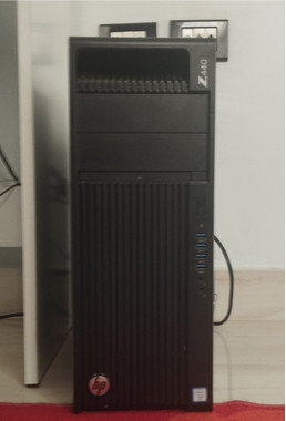 كمبيوتر HP Z440 GAMING + شاشة HP 24 - 6