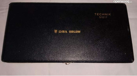 ادوات هندسيه Lyra orlow  technik 51017 Vintage Lyra Orlow Drawing Tech