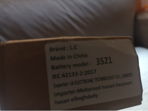 بطاريه لاب توب Dell جديده ما اتشحنتش غير مره واحده - 5