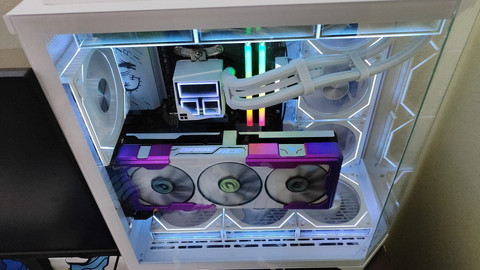أقوى بي سي Ryzen 7 7700  مع كرت RX 9060XT - 3