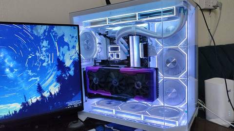 أقوى بي سي Ryzen 7 7700  مع كرت RX 9060XT - 4