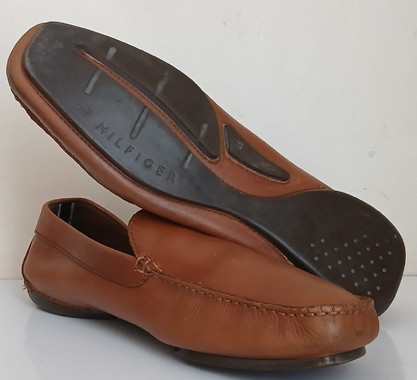 Tommy Hilfiger Casual Slip-on In Brown Shoes Size 45 جديده - 5