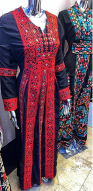 عباية تطريز يدوي سيناوي