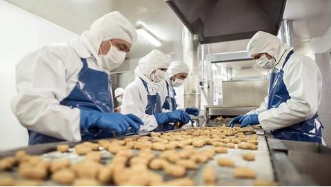 مطلوب عمال انتاج معاد غذائية كاراتية