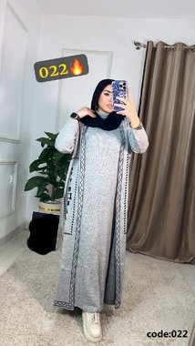 طقم توينز تريكو أنيق حريمي - 5