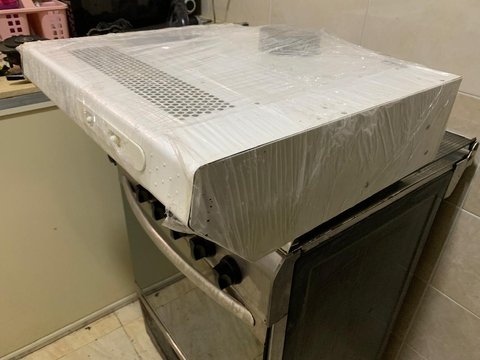 شفاط اليكا ابيض قدرة 450 م ، 3 سرعات مقاس 60 سم - 3