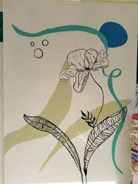 رسام على الحوائط والجدران داخل المنزل - 3