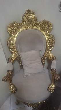 صالون مدهب زان احمر