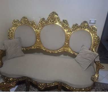 صالون مدهب زان احمر - 3