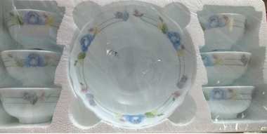 طقم خشاف اركوبال ابيض جديد بالكرتونة عدد 7 قطع اصلي خامة ممتازة- الم - 2