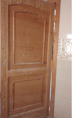 للبيع ابواب خشب مع الحلق جده حي الاجواد - 5