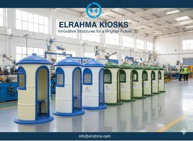 شركة الرحمة لانتاج اكشاك الحراسة فيبرجلاس للمصانع والشركات - 4