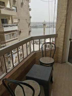 شقة مفروشة بالمعادي بالقاهرة على كورنيش النيل مباشرة - 2