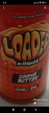 Loaded cookie butter 120m 3nic Dl