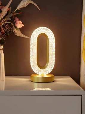 أباجورة كريستال متعددة الإضاءة