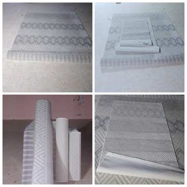 سجاد ٣ مستعمل بس نضيف جدان   الكبيره طول3م و العرض 2م الوسطى طول 2م و