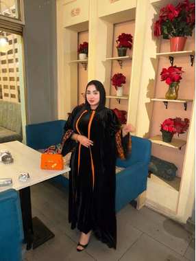 قطعتين مكون بيزك دريس واوبن مطعم جولد برتقالي وهم بجد ️