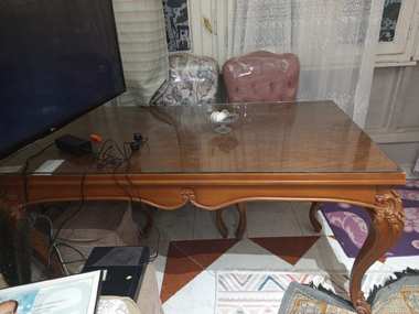 سفرة 4 كراسى خشب زان فوق الممتاز